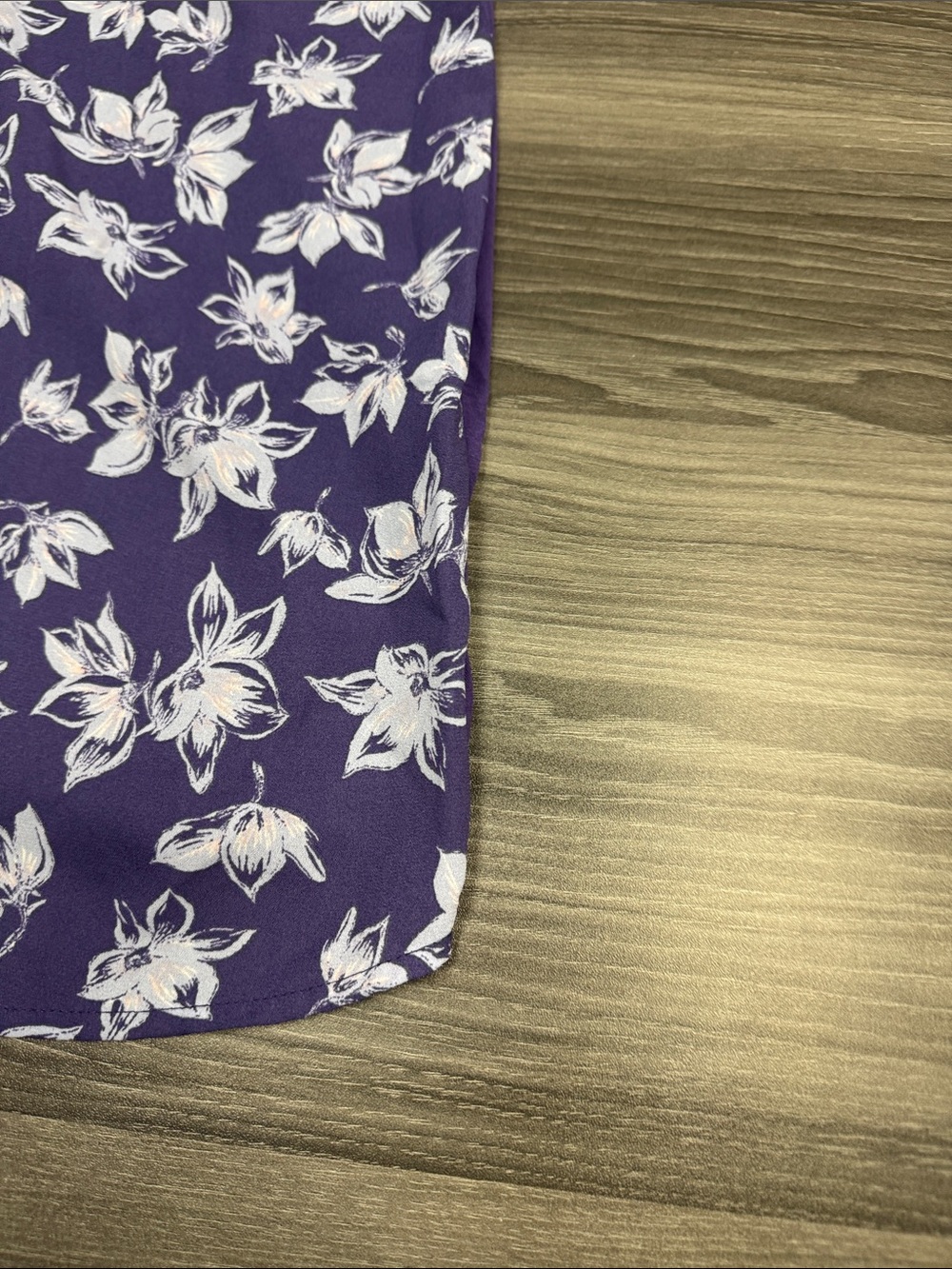 Papermoon Purple Floral Sleeveless Camisole Top - Picture 5 of 8